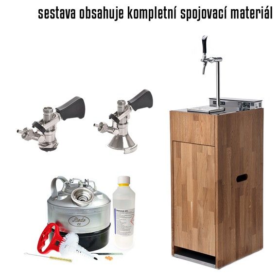 Výčepní zařízení Pygmy Pro Kitchen se stolkem komplet